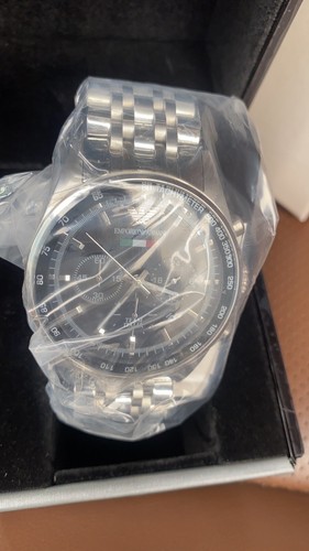 New Emporio Armani AR5983 Sportivo Silver Stainless Steel