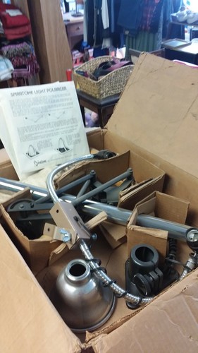 Vintage Complete C Spiratone Lighted Camera Copy Stand, Light Table, Light Stand