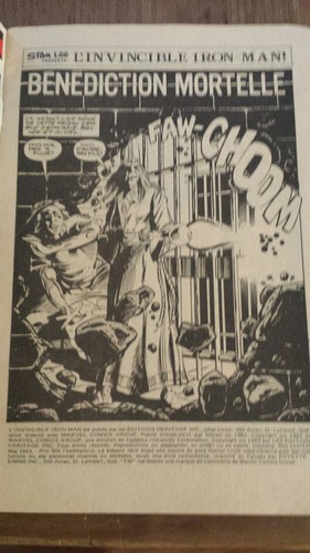 Iron Man # 119/120 French comic Francais 1983 Editions Héritage