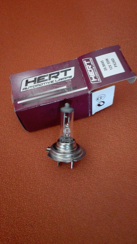 Lampe HalogÃ¨Ne Hert H7 12v-55w Px26d, E13 - HertâHert209045