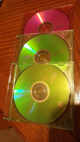 Maxell Color DVD+R 4.7GB 16X Speed 120 Min. Slim Case 10x Pack