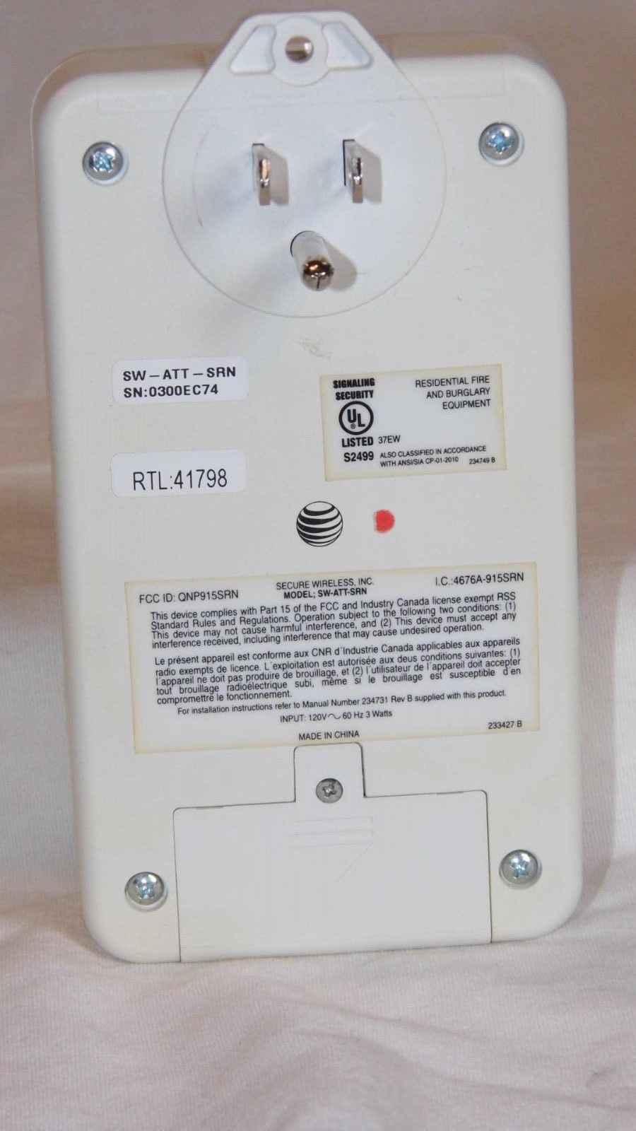 Used AT&T Siren