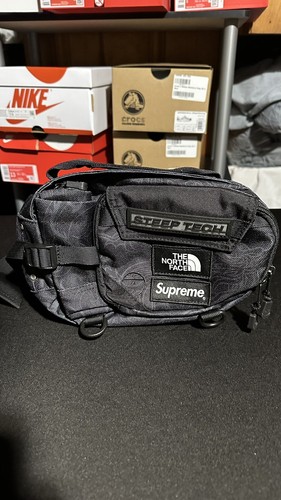 Supreme/ The North Face Steep Tech Waist Bag Black Dragon FW22