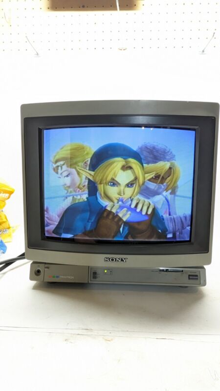 Sony Trinitron PVM-1380 Color TV Video Monitor Vintage Gaming Works