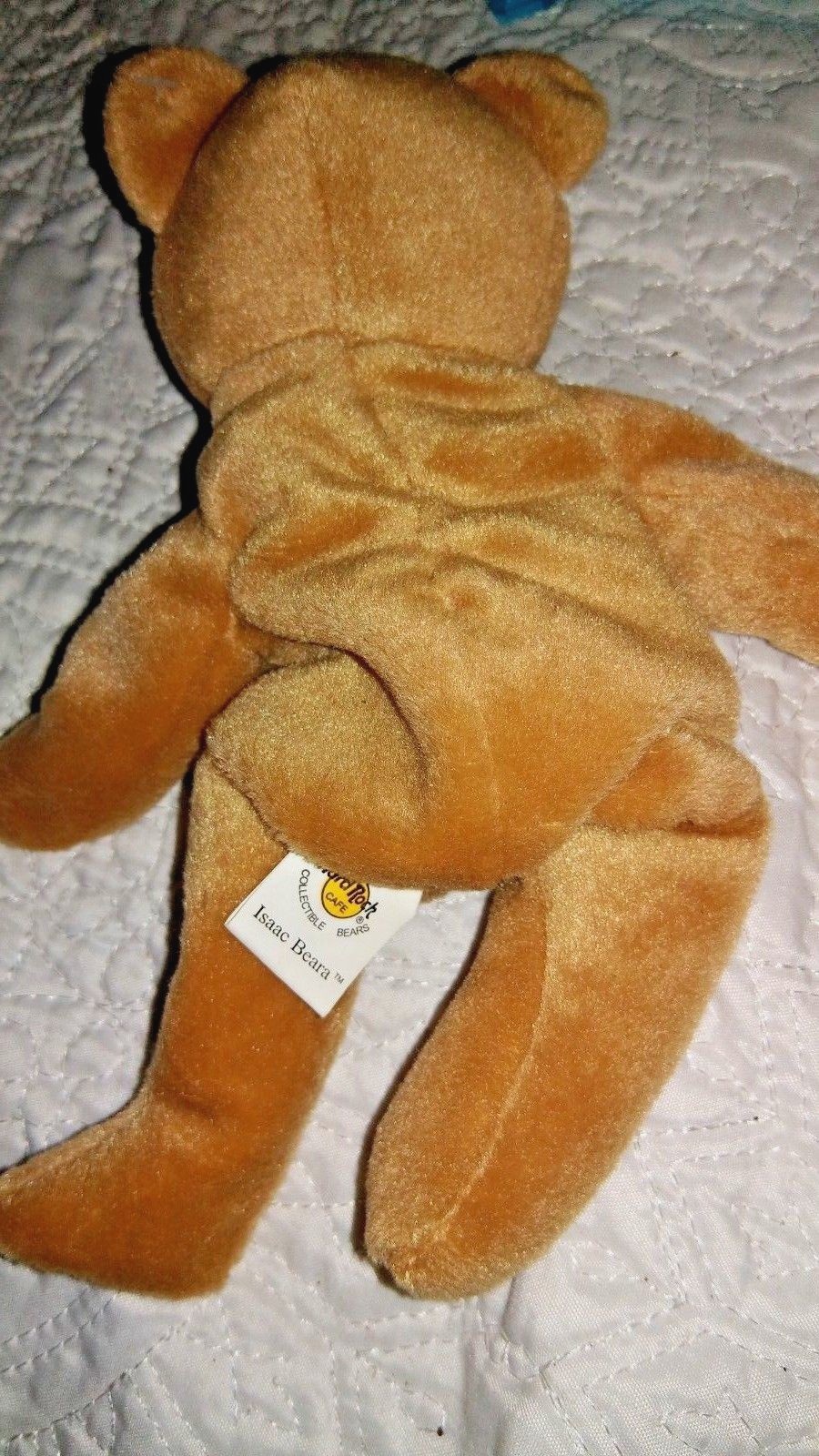 Hard Rock Cafe NEW ORLEANS Brown Isaac Beara Bear Plush Stuffed Animal w/ Tags