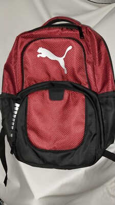 Puma Evercat Contender Backpack Burgandy Unisex LAPTOP SLEEVE NEW