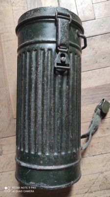 PORTA MASCHERA ANTIGAS Polivalente Italiana Ww1 Grande Guerra Scavo - Foto 8