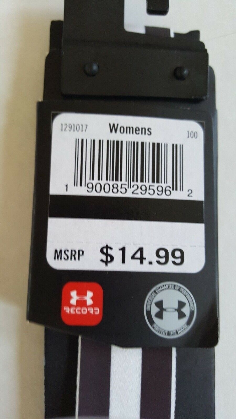 Under Armour Women's Reflective Headband Purple and White New