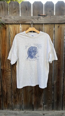 Alstyle apparel & active wear Albert Einstein vintage 80 s tshirt.. Size XL