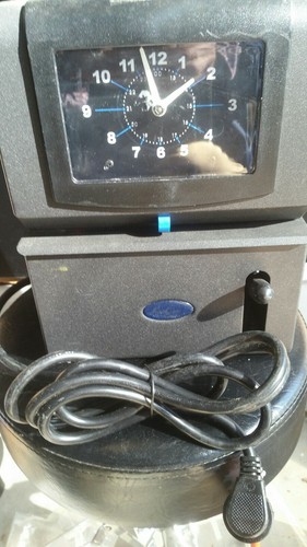 Lathem Time Heavy-Duty High-Volume Time Clock, Mechanical, Charcoal, Lathem 2121