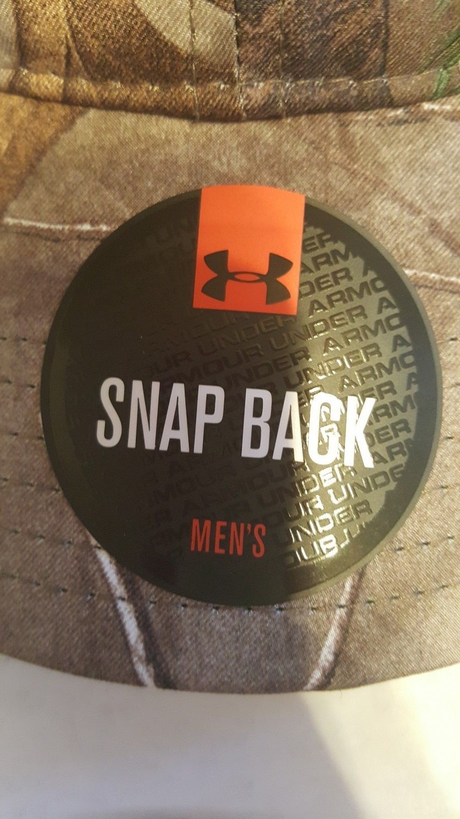 Under Armour Heatgear Camo BFL American Flag Cap For Men Snap Back New