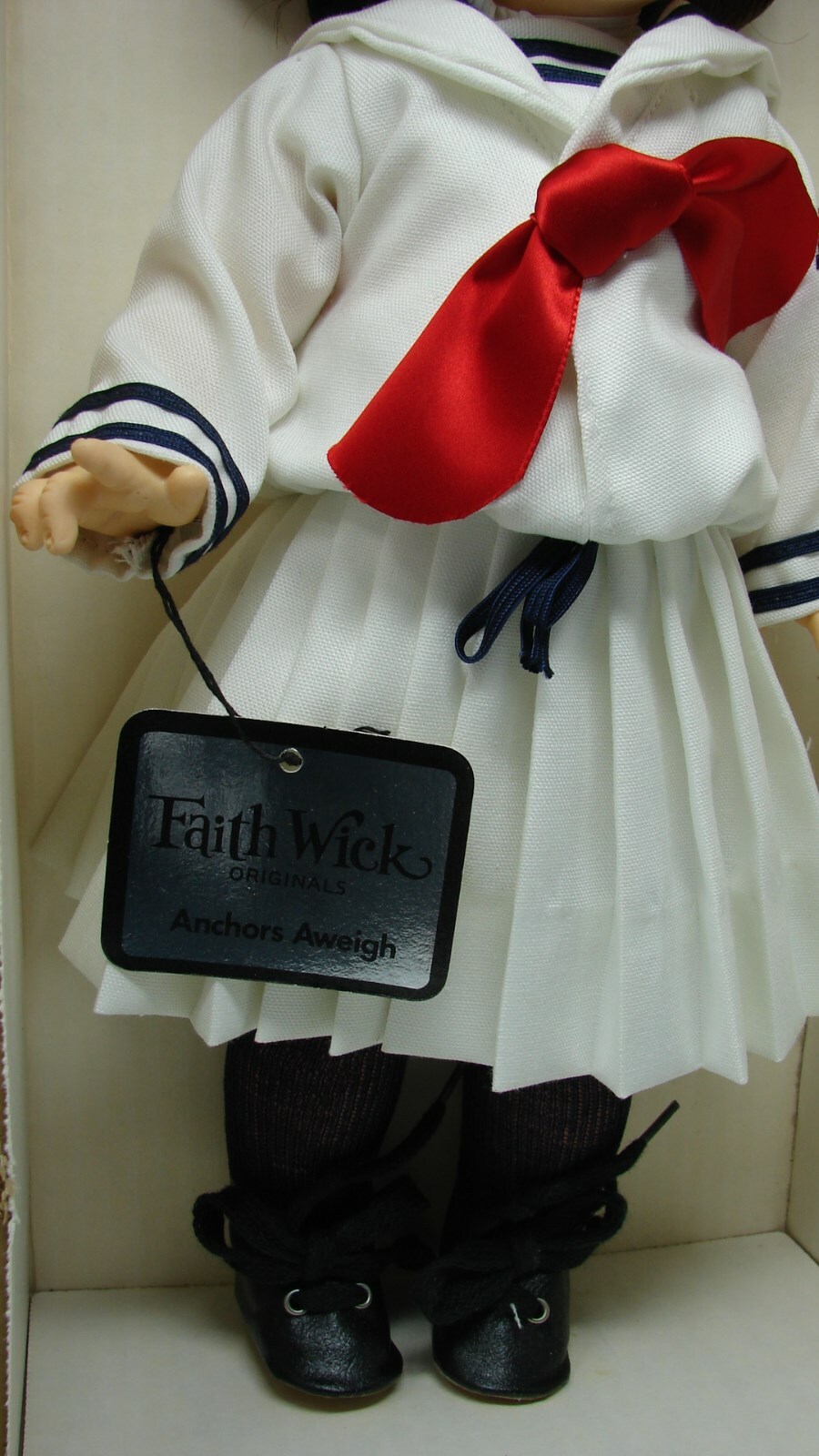 VINTAGE EFFANBEE FAITH WIK ANCHORS AWEIGH GIRL SAILOR DOLL