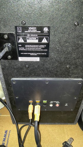 Altec Lansing Speaker System model vs4221
