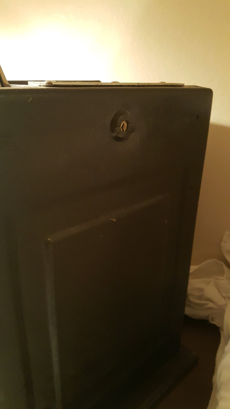 Mills 1934 Skyscraper 5-Cent Slot Machine (Restored) With Original Back.