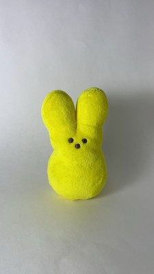 Peeps Just Born Yellow Bunny 6   Plush. No Scratches Or Stains :)