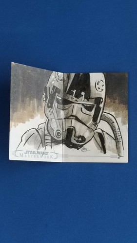 スター・ウォーズ　スケッチカード/STAR WARS Sketch Card Star Wars: Darth Vader Sketch Card | Dan Gorman Art