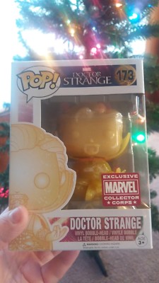 POP! Dr.Strange (levitation) Marvel Collector Corps Exclusive