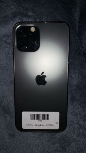 Apple iPhone 12 Pro 128GB Graphite Unlocked - Good Condition Apple iPhone 12 Pro 128GB Graphite Unlocked - Good Condition