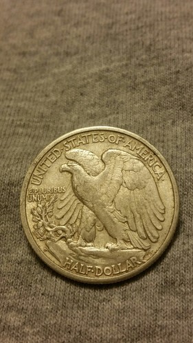 1944-S 50C Walking Liberty Half Dollar AU+