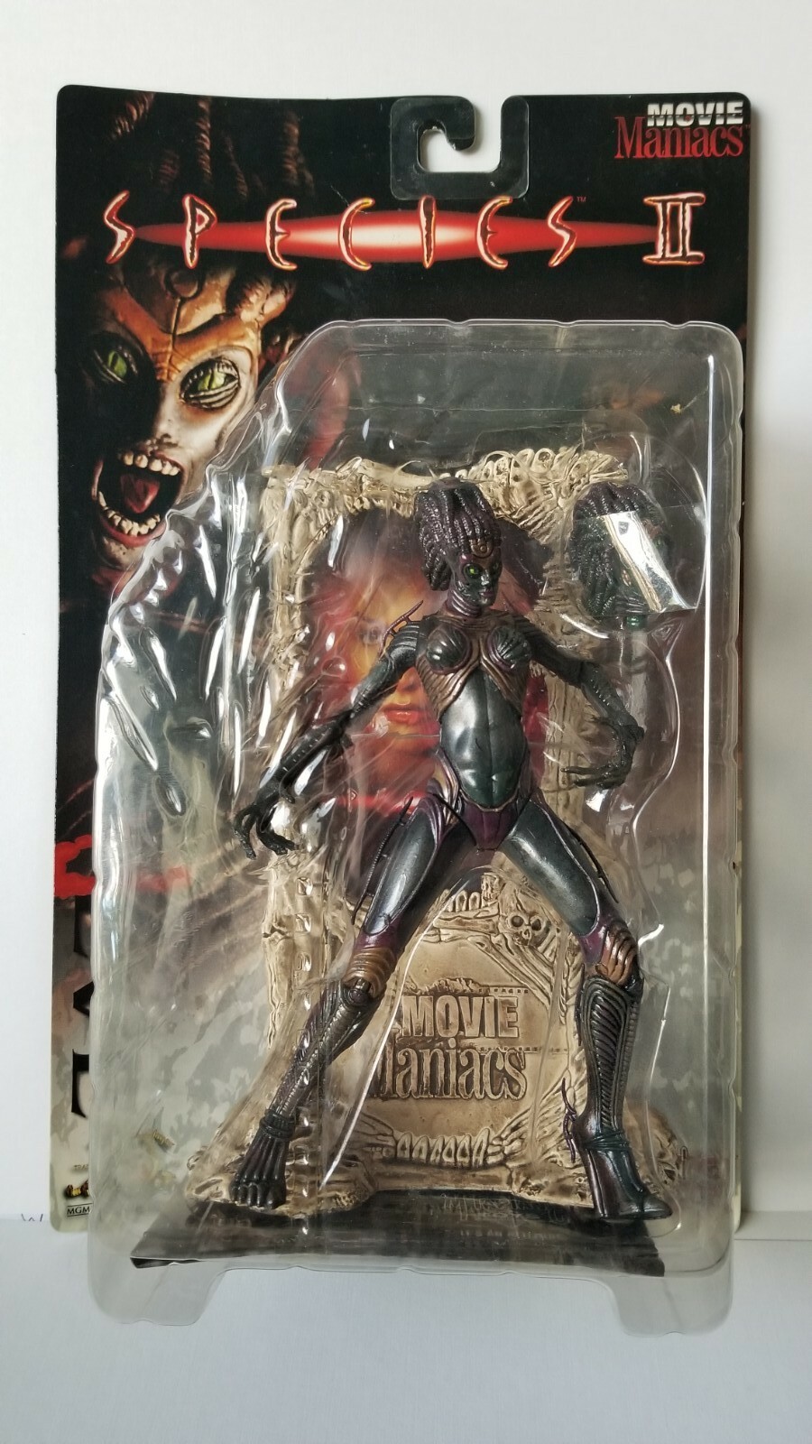SF・ファンタジー・ホラー McFARLANE TOYS MOVIE MANIACS EVE McFarlane Species Movie Maniacs Series 1 Eve Action Figure