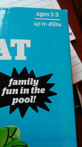 New Bigmouth Inc. Petite Pineapple Lil' Float Kohl's Exclusive For Ages 1-3 nib