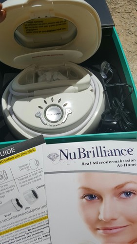 NuBRILLIANCE Professional In-Home Microdermabrasion Kit.