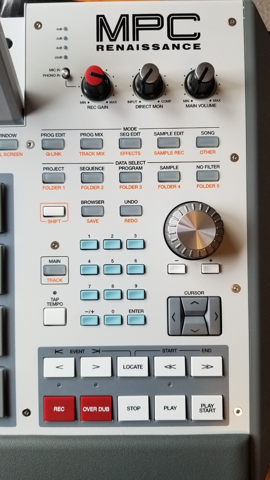 Akai MPC Renaissance Music Production Controller PADS in Box CDs Included