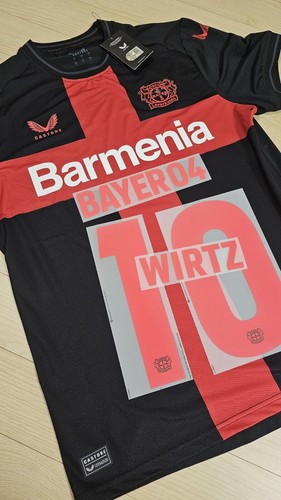 2023 2024 DekoGraphics BAYER LEVERKUSEN WIRTZ 10 HOME PLAYER