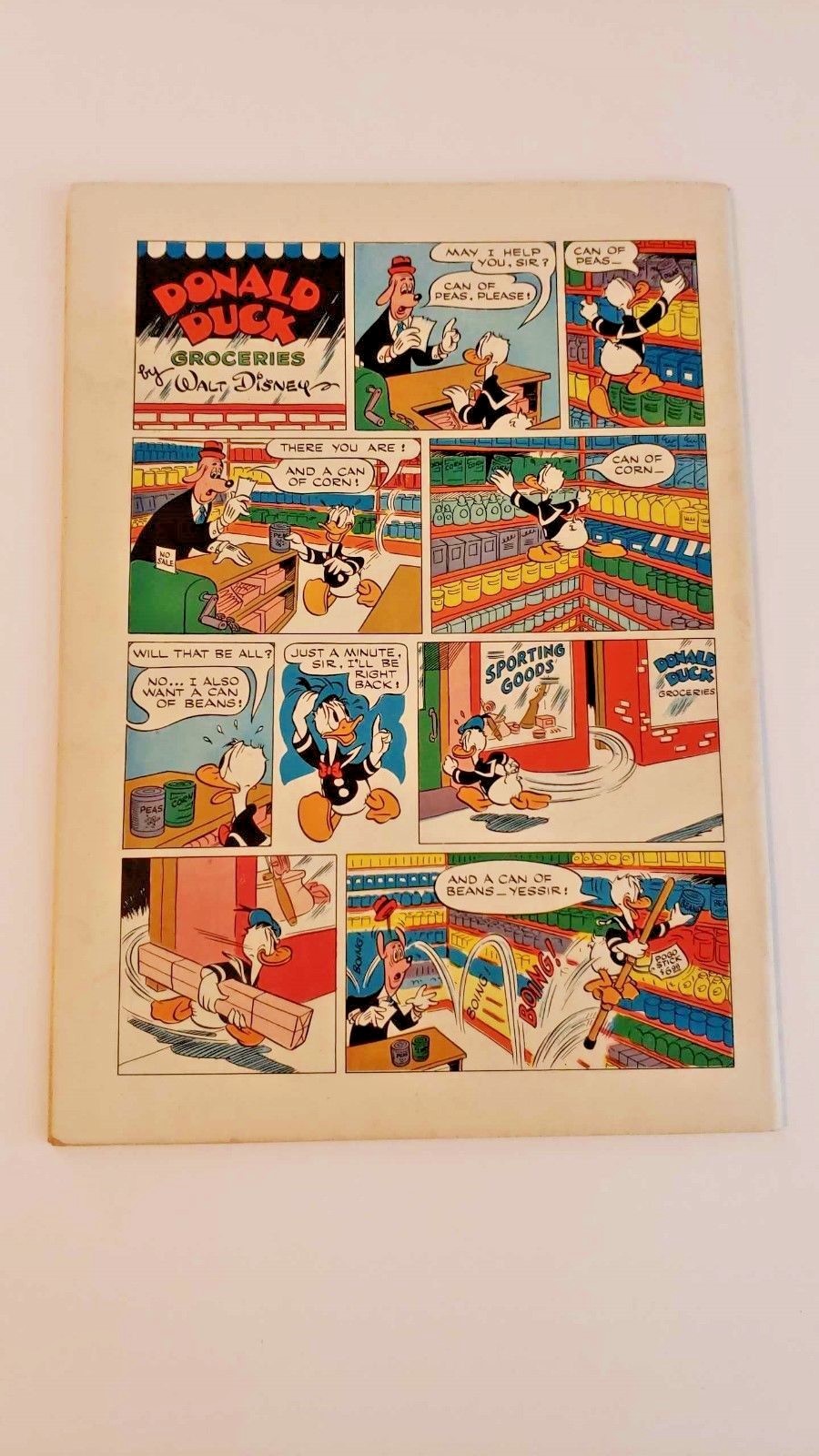 WALT DISNEY'S DONALD DUCK DELL  #318 FN+ (3/51) BARKS!