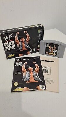 WWF War Zone (Nintendo 64, N64) - With Box and Manual