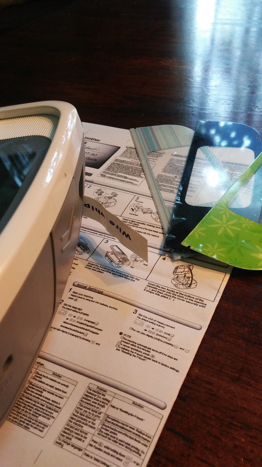 Brothers P-Touch Label maker PT-90