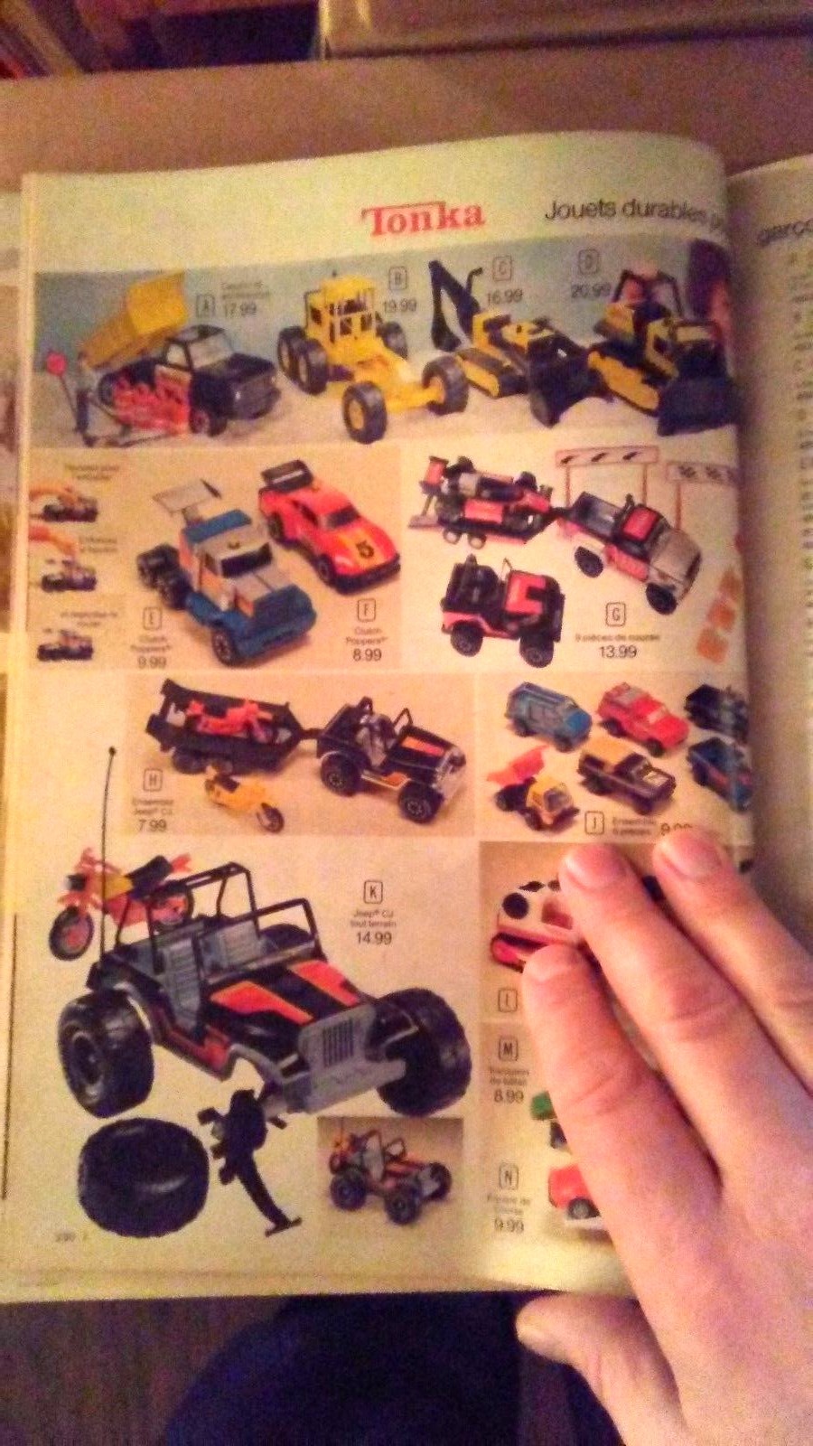 SEARS CATALOG - Christmas Canada 1982 Wishbook Catalog Holiday Gifts Toys French