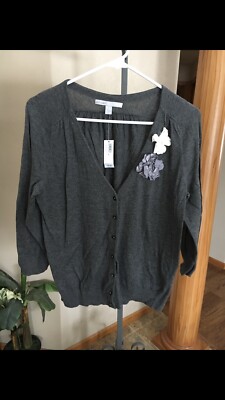 Womens Old Navy Button Up Top size L NWT!