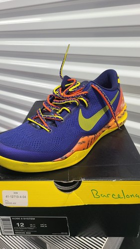 kobe8 コービー8 Nike Kobe 8 System VIII 'Barcelona Tiger' 12 Deep Royal Blue