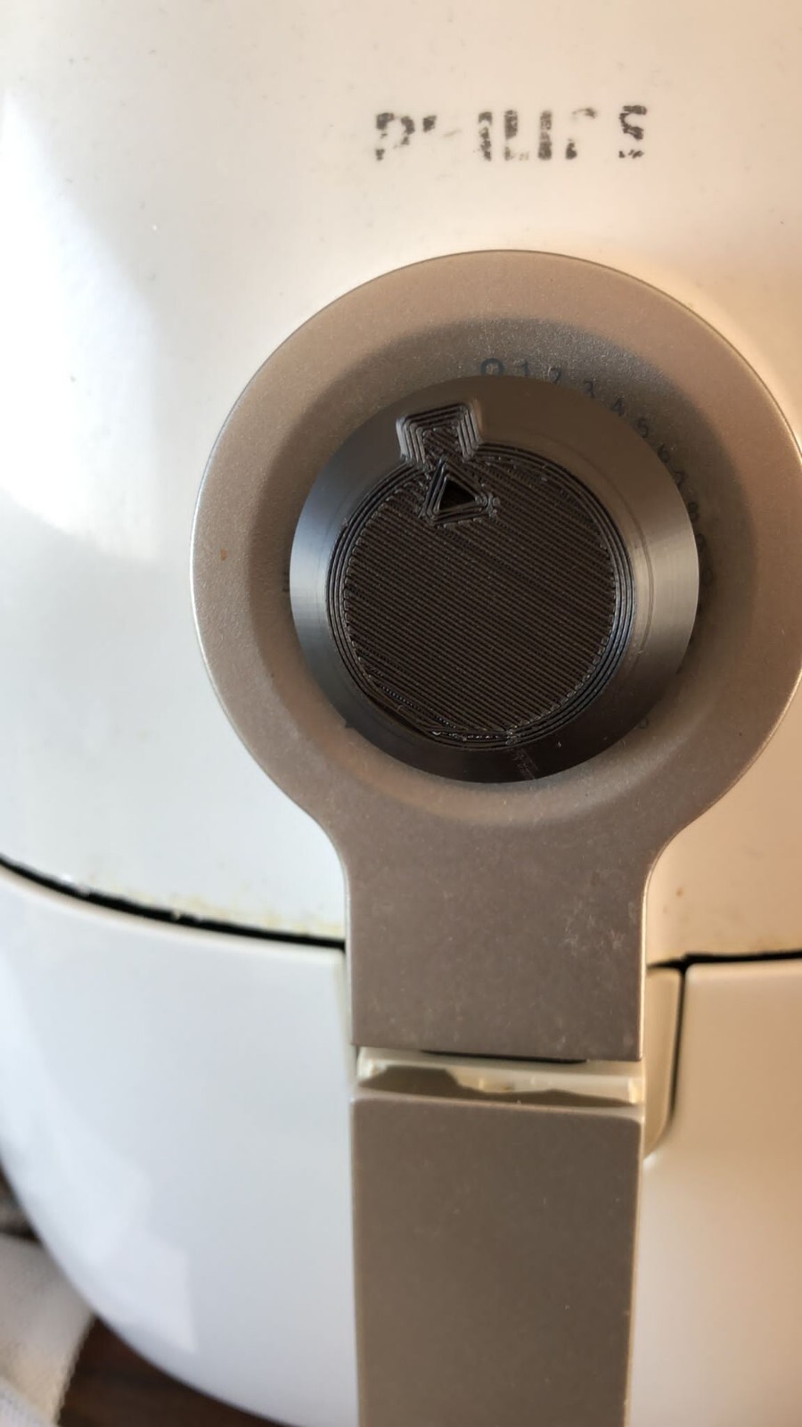 Philips air fryer HD9220 timer dial pause