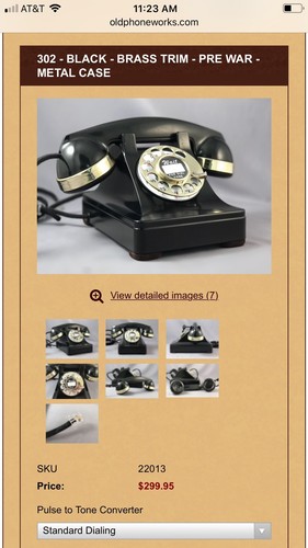 Working Vintage Rotory Phone