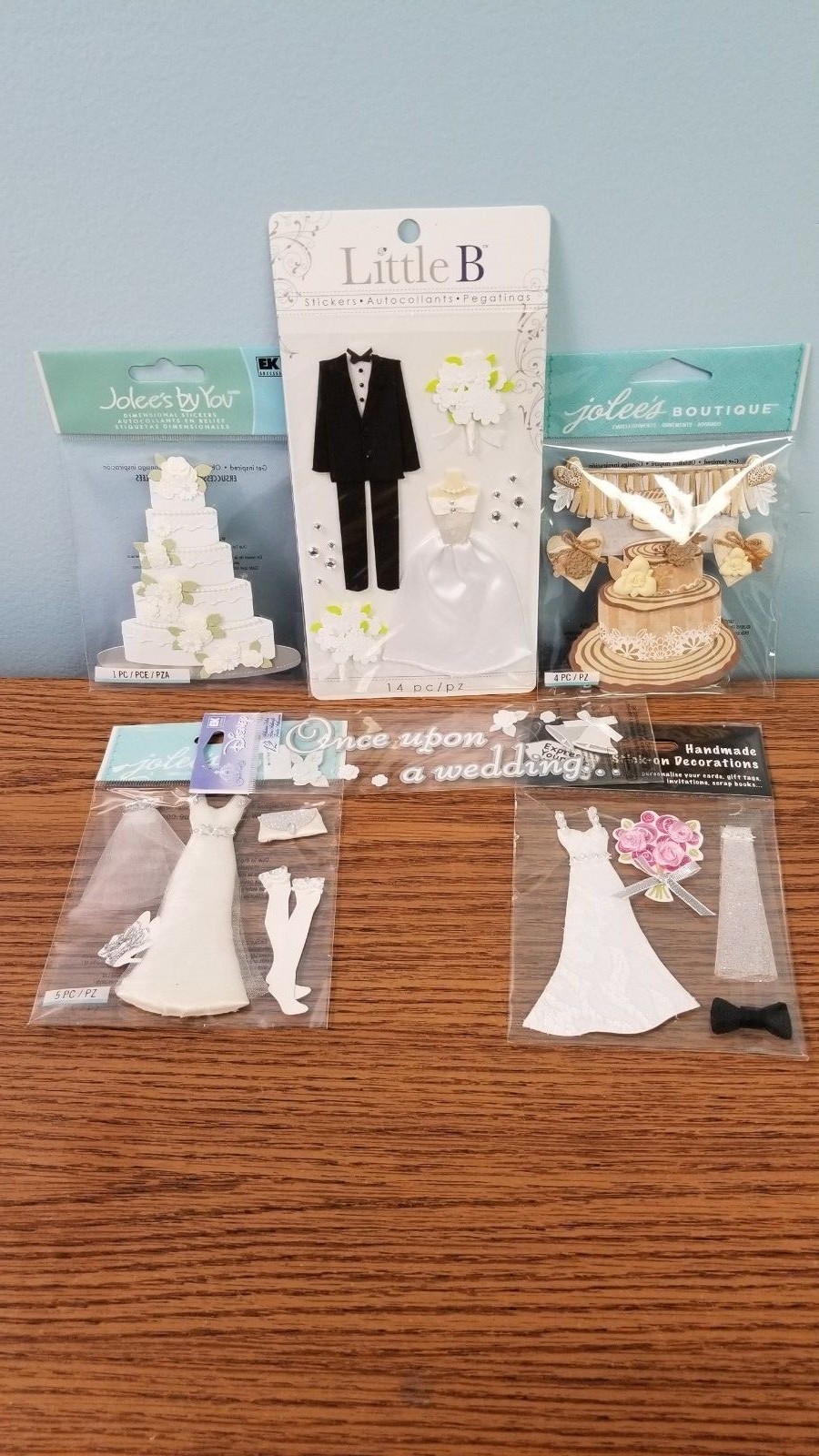 SCRAPBOOKING EMBELLISHMENTS; WEDDING, PET, STATES, BAPTISM AND MORE CARD MAKING