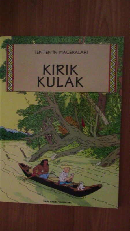 Tintin  Kuifje Tim Und Struppi Turkish 1998 Yapi Kredi New Condition