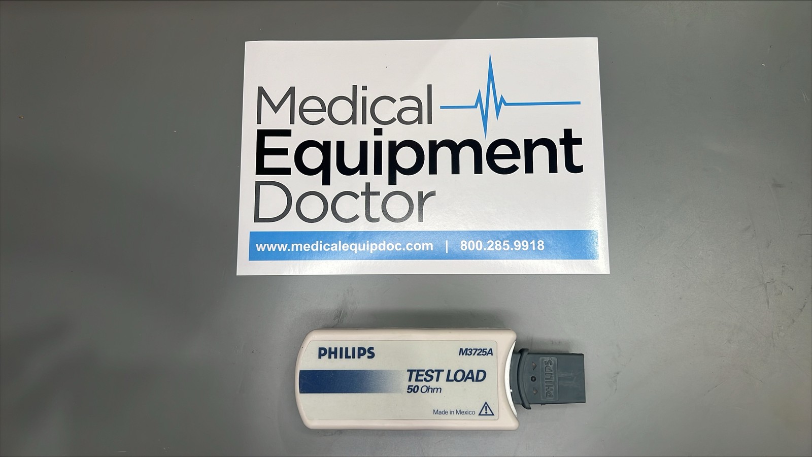 PHILIPS MRX/XL M3725A 50Ohm PLUG STYLE LOAD TESTER