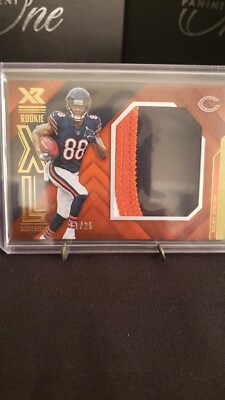2019 Xr Football Riley Ridley Rookie XL Materials 3 Color Patch /25