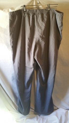 Urbane Scrub Pants Sz XL Small Steel Grey Uniform Medical 9306 Drawstring Womens