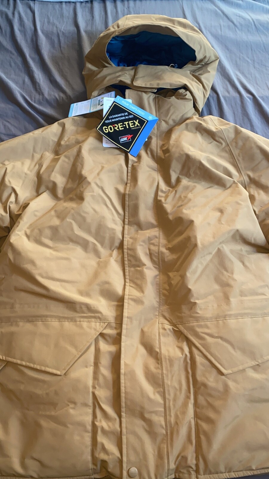 Pre-owned Marmot Men's Mammoth Parka Scotch Color Brand Authentic Large Medium Xl