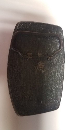 Nice Vintage 1970s MACK TRUCKS Bulldog CANADA Brass Tone Belt Buckle Rare!!!