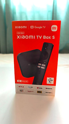 Xiaomi Mi TV Box S 4K Ultra HD 2nd Gen Media Player EU Plug