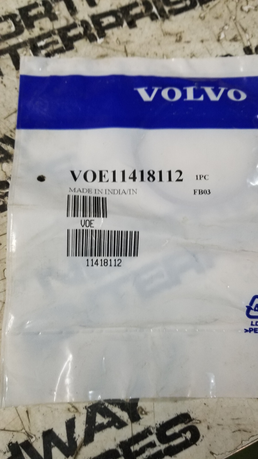 11418112 VOLVO PISTON PLATE VOE11418112 RING - Picture 2 of 2