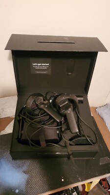 Oculus Rift VR Virtual Reality Headset System Tested 2 Controllers And All Cable