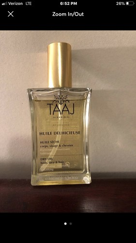 TAAJ PARIS Dry Oil Body Face Hair 100 ML