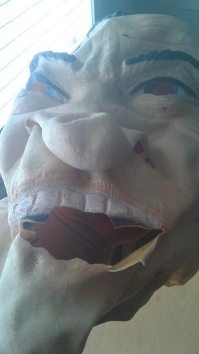 1983 Cesar President RICHARD NIXON Mask ~as is~  POINT BREAK Halloween