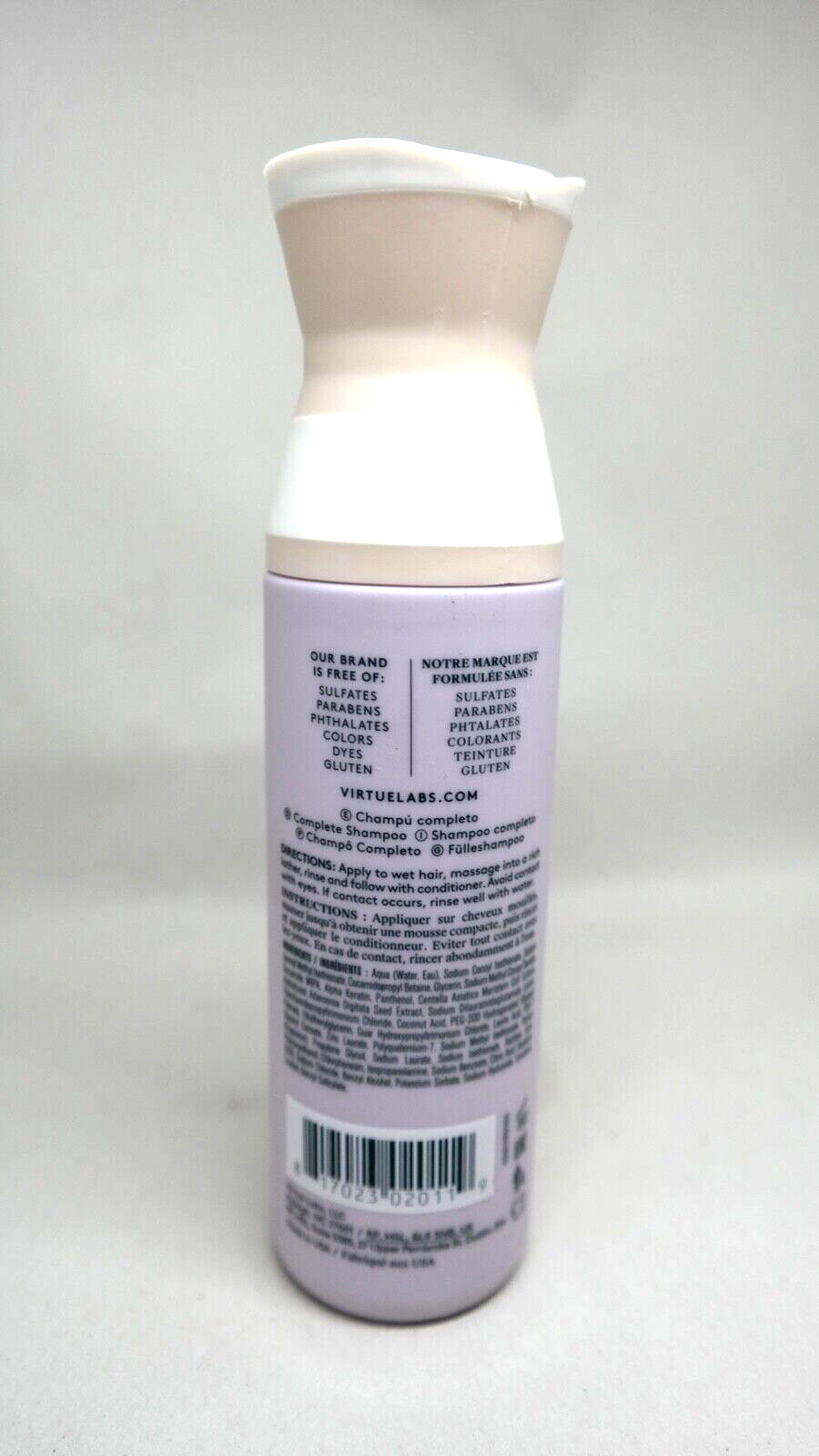 VIRTUE Labs F Full Shampoo 8 fl oz / 240 mL New & Sealed