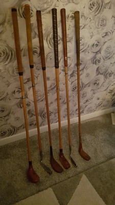 Vintage Antique Golf Clubs Ebay